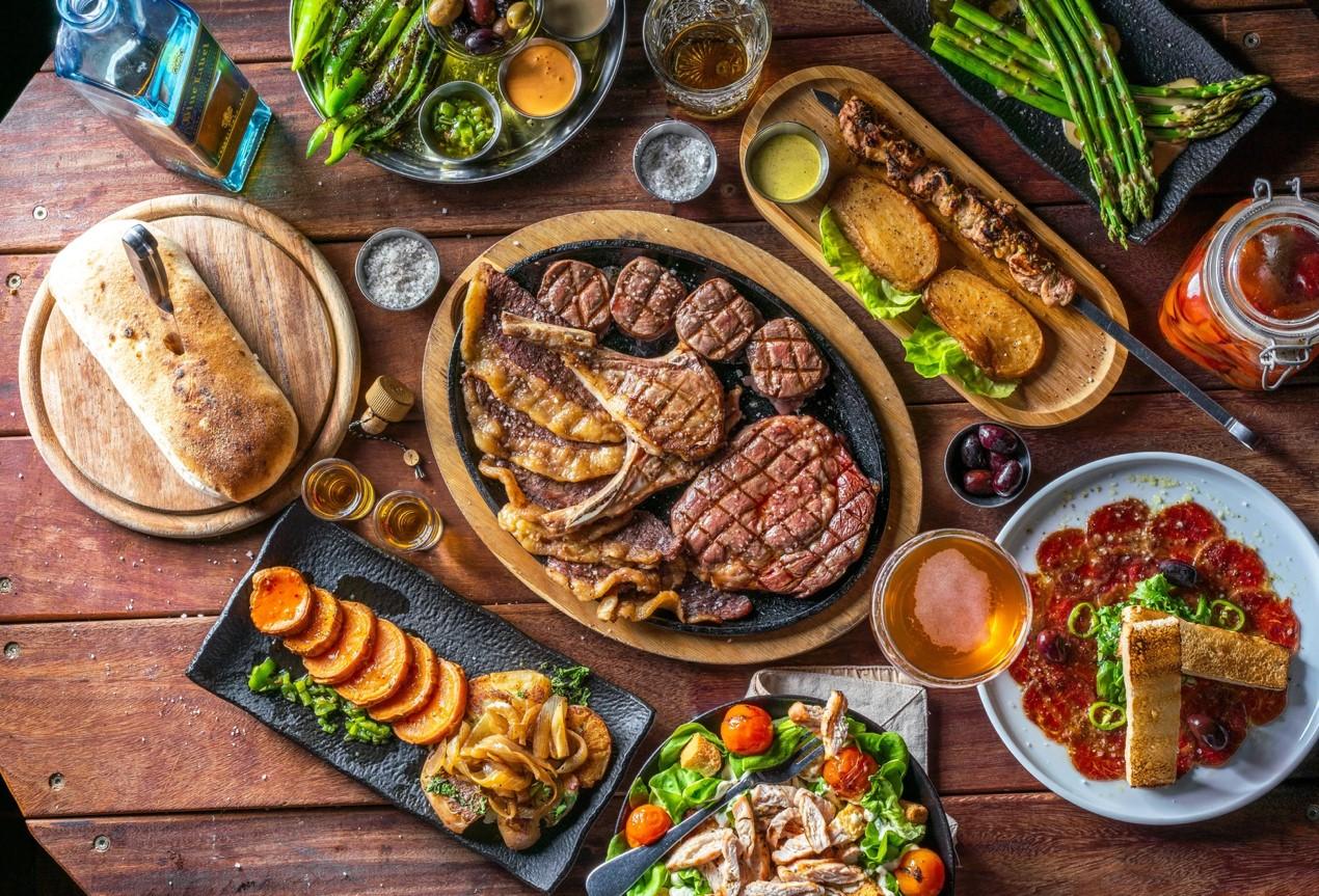 The Steak Hut dining area in Drogheda, Ireland
